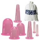 Cupping Ventosa Silicone Massagem Ventosaterapia Kit 7 Unidades