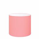 Cúpula Abajur Cilíndrica Cp-8009 Ø25x20cm Rosa Bebê
