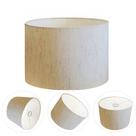 Cúpula abajur e luminária cilíndrica vivare cp-7019 Ø40x30cm - bocal nacional