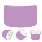 Cúpula abajur e luminária cilíndrica vivare cp-7028 Ø60x30cm - bocal nacional