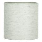 Cúpula Cilindrica de Abajur Tecido Linho Claro 15x16cm