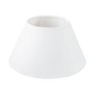 Cupula de Abajur 12x22x15cm Cônica de tecido algodão soquete Nacional Ref 19 Cor Bege, branca ou Preta Cupula de Abajur 12x22x15cm Cônica de tecido algodão soquete Nacional Ref 19 Cor Bege, branca ou Preta
