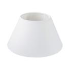 Cupula De Abajur 30x15x40 Grande de Tecido Algodão Soquete E27 Ref 28 branco