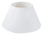 Cúpula de Abajur 30x15x45cm Grande em Tecido Algodão Ref 24 Branco