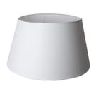 Cúpula de Abajur Grande Cone Tecido Algodão 25x30x40cm Branco Ref 78 Cúpula de Abajur Grande Cone Tecido Algodão 25x30x40cm Branco Ref 78