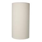 Cúpula de Abajur luminária 15x40x15cm Cilíndrica de Tecido Algodão Soquete nacional Cor bege, Preta ou branca Ref 90