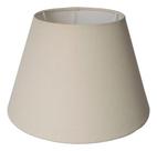 Cúpula de abajur luminaria 19x16x28cm Tecido Algodão Soquete Importado cor bege, branca ou preta Ref 20A