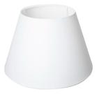 Cúpula de abajur luminaria 19x16x28cm Tecido Algodão Soquete Importado cor bege, branca ou preta Ref 20A