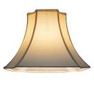 Cúpula de Abajur Oitavada 31x21x41 Tecido Algodão Acetato soquete nacional