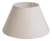 Cúpula de Abajur Tecido Algodão Soquete Importado 30x15x45cm Ref 24 - Cúpula Bege