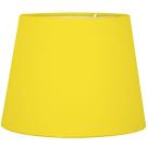 Cúpula de Abajur Tecido Amarelo 20x16cm