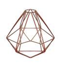 Cupula de aramado diamante para pendente Cupula de aramado diamante para pendente