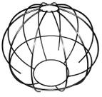 Cupula de Aramado Spider Preto Para Pendentes e Abajures G Cupula de Aramado Spider Preto Para Pendentes e Abajures G