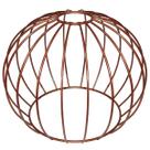 Cupula de Aramado Tangerine Cobre Para Pendentes e Abajures Cupula de Aramado Tangerine Cobre Para Pendentes e Abajures