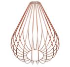 Cupula de Aramado Teardrop Cobre Para Pendentes e Abajures G