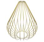 Cupula de Aramado Teardrop Para Pendentes e Abajures G