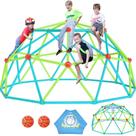 Cúpula de escalada Zupapa 10 pés Decagonal Geo Dome Climber Green