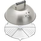 Cúpula de fusão e prateleira de arame Cuisinart Bonus 31 cm de aço inoxidável