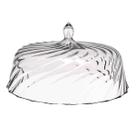 Cúpula de Plástico 30cm Transparente para Bolos Tortas Doces Pratos Glassy Crippa Cúpula de Plástico 30cm Transparente para Bolos Tortas Doces Pratos Glassy Crippa