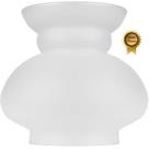 Cupula de Vidro Liso Fosco 08,5 Para Lustre e Candelabro