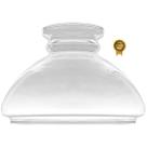 Cupula de Vidro Liso Transp 26,5 Para Lustre e Candelabro Cupula de Vidro Liso Transp 26,5 Para Lustre e Candelabro