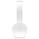 Cupula de Vidro Transparente Chaminé para Lampião Vintage