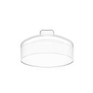 Cúpula em melamina 24 cm cristal clear haus 53313/303