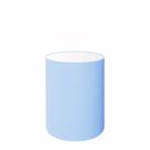 Cúpula em tecido cilíndrica abajur luminária cp-4012 18x25cm azul bebê