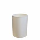 Cúpula em tecido cilíndrica abajur luminária cp-4012 18x25cm branco