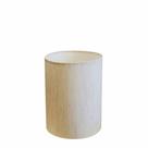 Cúpula em tecido cilíndrica abajur luminária cp-4012 18x25cm linho bege