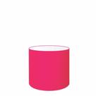 Cúpula em tecido cilíndrica abajur luminária cp-4046 18x18cm rosa pink
