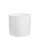 Cúpula em tecido cilíndrico abajur luminária cp-4143 35x25cm branco