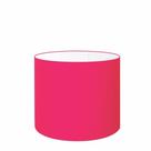 Cúpula em tecido cilíndrico abajur luminária cp-4143 35x25cm rosa pink