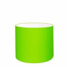 Cúpula em tecido cilíndrico abajur luminária cp-4143 35x25cm verde limão