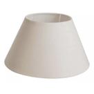 Cupula para Abajur 30x50x20cm de tecido algodão soquete Nacional Ref 25 Cor Bege, Preto ou Branco