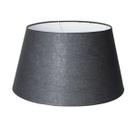 Cúpula Para Abajur Bege, Preto e Branco Tecido Algodão Soquete Nacional 3,5 cm Ref 77