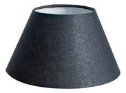 Cupula para Abajur Grande 30x23x50cm de tecido algodão soquete Nacional Ref 26 Cor Bege, branco ou Preto