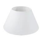 Cúpula Para Abajur Tecido Algodão 16 cm x 25 cm x 10 cm Bege, Preto e Branco Encaixe 4 Cm Ref 18