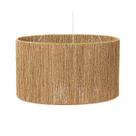 Cúpula Para Luminária De Teto Em Juta 50Cmx35Cm Rafimex