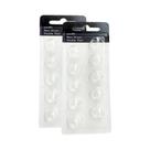 Cúpulas De Aparelho Auditivo Universal Oticon MiniFit Double Vent Bass Dome 6mm 8mm 10mm, 2 Pacotes