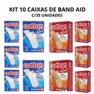 Curativo Band-Aid Family Care kit 10 caixa C/35 Unidades Cotton