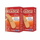 Curativo Band-Aid Family Care kit 2 Caixas C/35 Unidades Cotton Line