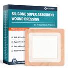 Curativo de Silicone Ceeport 12,5x12,5 cm Pacote com 10