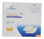 Curativo hidrocoloide Para feridas e Escaras 10x10cm Caixa com 10 unidades Vitamedical Curativo hidrocoloide Para feridas e Escaras 10x10cm Caixa com 10 unidades Vitamedical