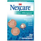 Curativo Micropore Redondo Nexcare 20 Unidades