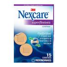 Curativo Nexcare Redondinho Superflexivel 15 unidades Curativo Nexcare Redondinho Superflexivel 15 unidades