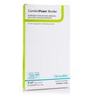 Curativo para feridas DermaRite ComfortFoam Border 10 cm x 20 cm, pacote com 5