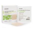 Curativo para feridas, espuma hidrocelular McKesson, 7,6 x 7,6 cm, 10 unidades