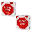 Curativo Redondo Coleta De Sangue Blood Stop 1000un Kit 2 Cx