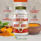 Cúrc uma Mdk + Magnésio + Vitamina K2 +Vitamina D3 60 Cápsulas 500mg - Flora nativa do Brasil